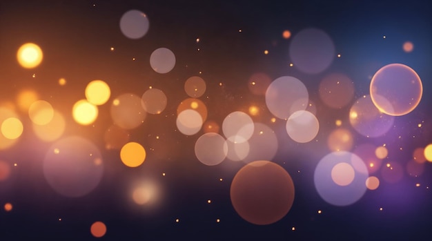 Luces de Bokeh Contexto abstracto