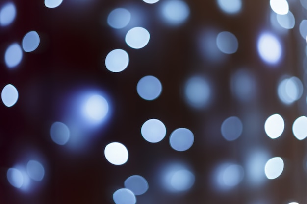 Luces de bokeh. Navidad y año nuevo