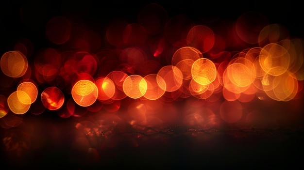 Luces Bokeh vibrantes