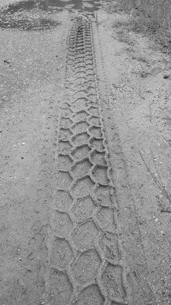 Luces callejeras en la carretera