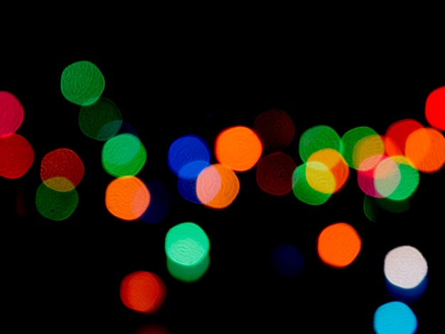 Luces desenfocadas