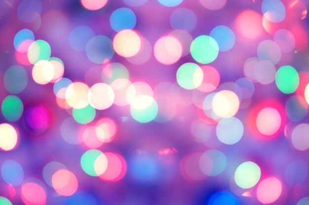 Luces de fondo de estilo bokeh borrosas