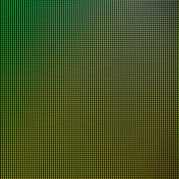 Luces LED del panel de visualización de la pantalla del monitor de computadora LED para la plantilla de sitio web gráfico. Diseño de electricidad o tecnología.