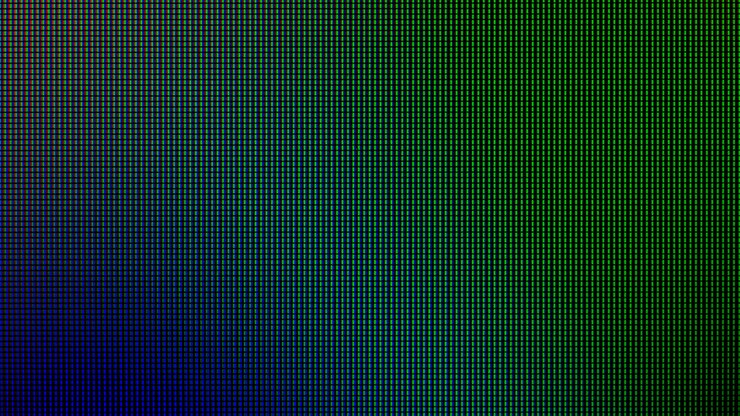 Luces LED del panel de visualización de la pantalla del monitor de la computadora LED.