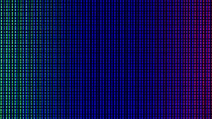 Luces LED del panel de visualización de la pantalla del monitor de la computadora LED.