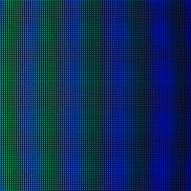 Luces LED de la pantalla del monitor LED de la computadora.