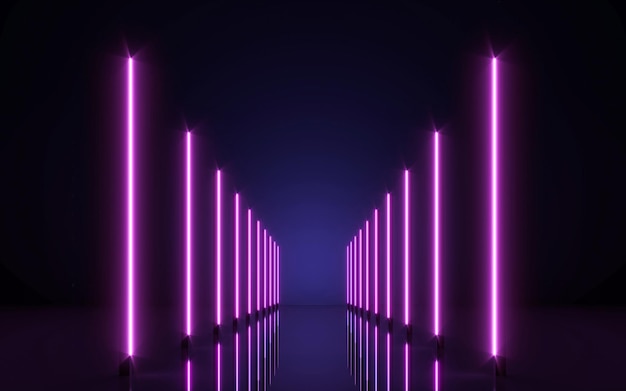 Luces de tubo de neón