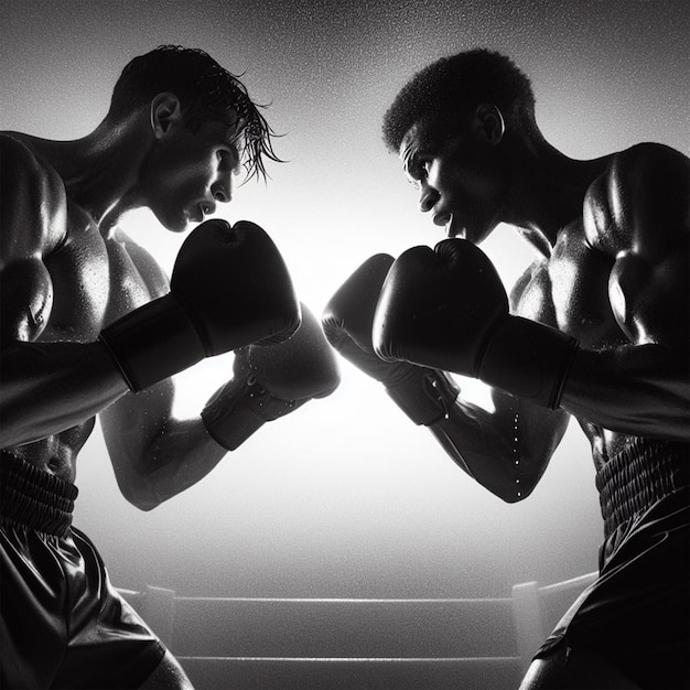 Foto lucha de cajas