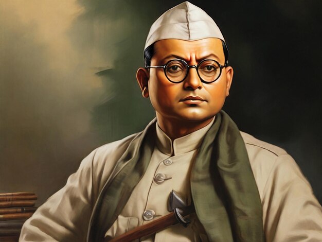 Foto el luchador por la libertad indio netaji subas chandra basu