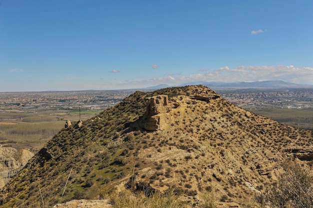 Luchena-Felsenburg in Purullena Granada