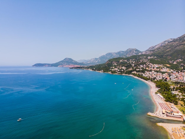 Luftansicht der Stadt Bar Montenegro