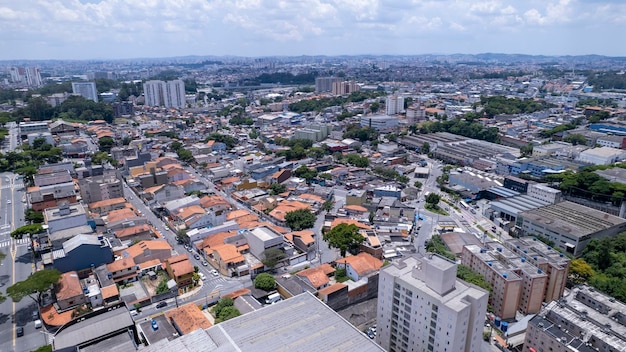 Luftansicht der Stadt Diadema Sao Paulo, Brasilien