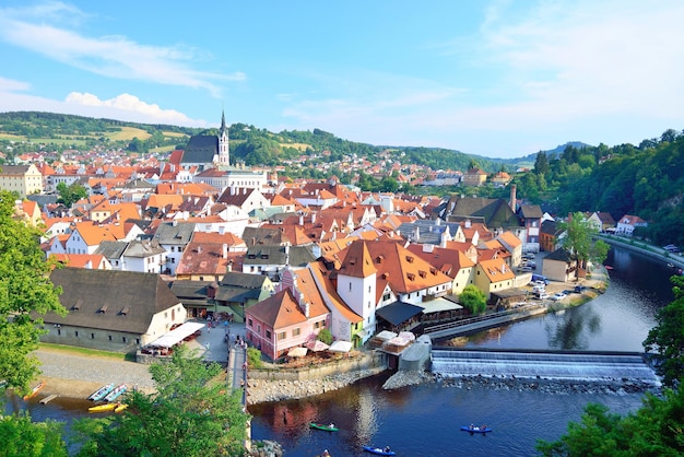 Luftansicht der Stadt