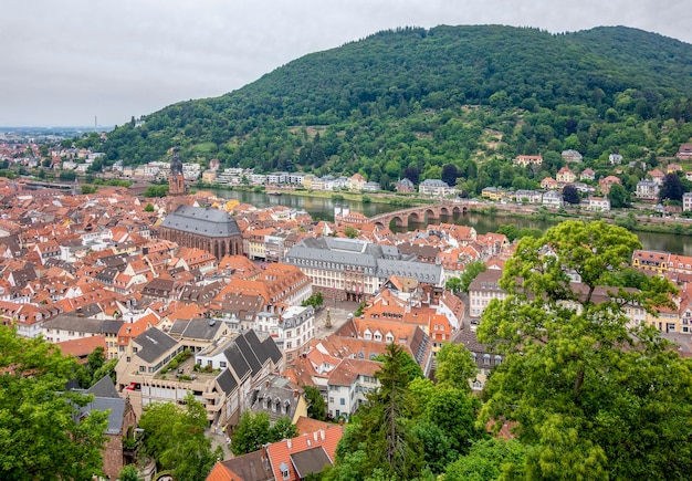 Luftansicht von Heidelberg