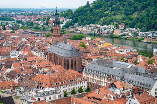 Luftansicht von Heidelberg