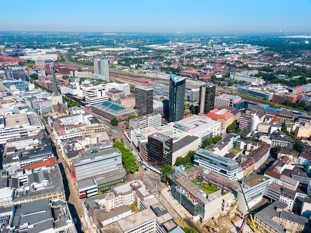 Luftaufnahme der Dortmunder Innenstadt