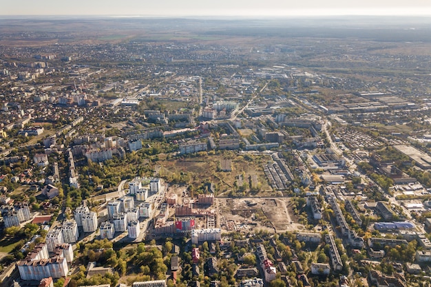 Luftaufnahme der Stadt Iwano-Frankiwsk, Ukraine.