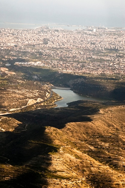 Luftaufnahme der Stadt Limassol