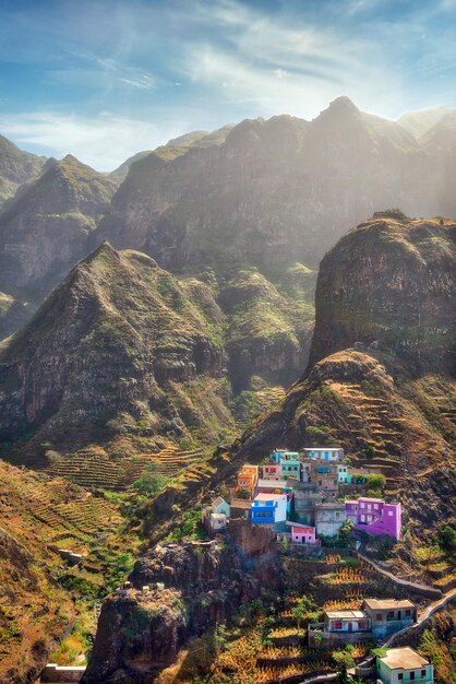 Foto luftaufnahme der stadtlandschaft