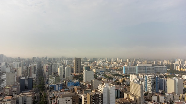 Luftaufnahme des Stadtteils Pueblo Libre in Lima Peru