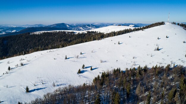 Luftaufnahme einer schönen malerischen Landschaft