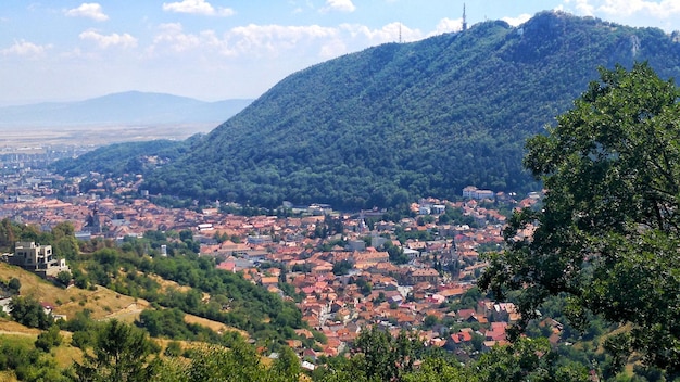 Foto luftaufnahme einer stadt