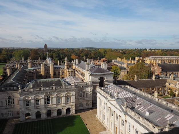 Luftaufnahme von Cambridge