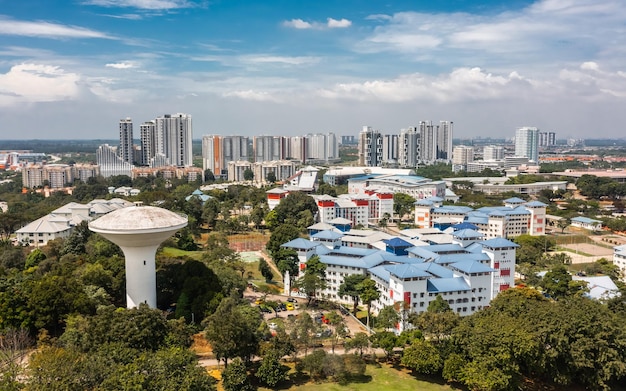 Foto luftaufnahme von cyberjaya