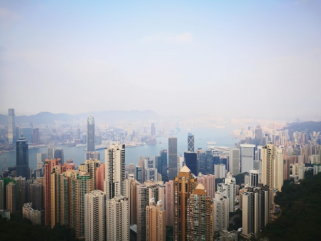 Luftaufnahme von Hongkong