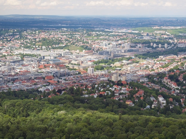 Luftaufnahme von Stuttgart, Deutschland