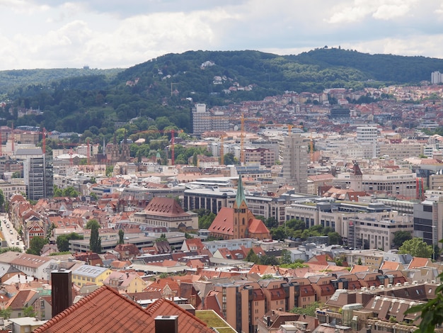 Luftaufnahme von Stuttgart, Deutschland