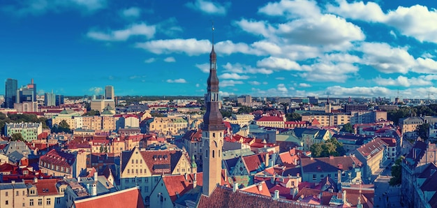 Luftaufnahme von Tallinn