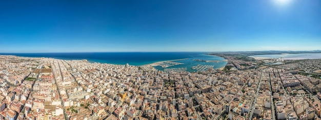 Luftaufnahme von Torrevieja Provinz Alicante südlich von Spanien Costa Blanca Spanien