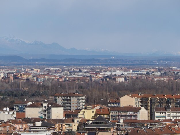 Luftaufnahme von Turin