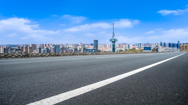 Luftaufnahmen der architektonischen Landschaft von Yancheng China