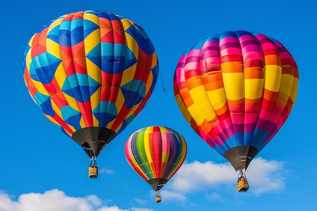 Foto luftballons fliegen generate ai