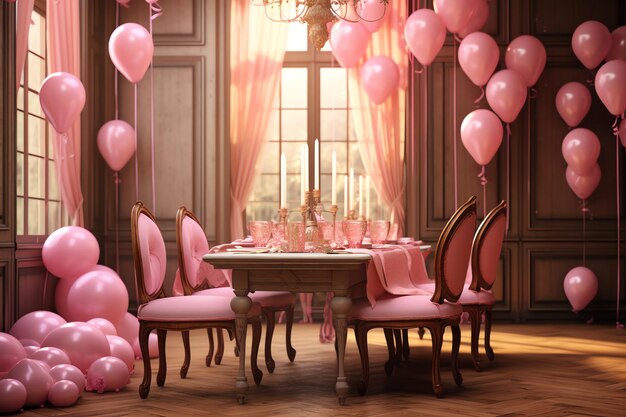 Luftballons Partydekoration