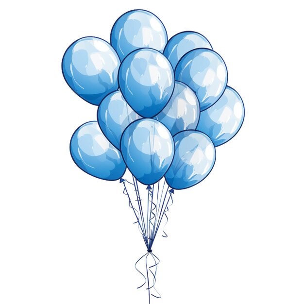 Foto luftballons-vektor
