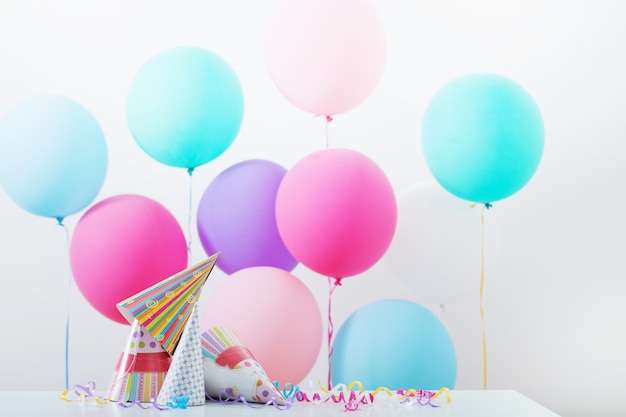 Luftballons zum Geburtstag