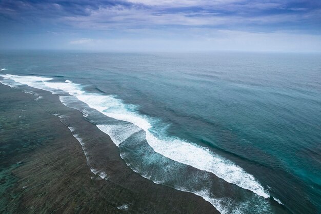 Luftbild von Pandawa Beach auf Bali