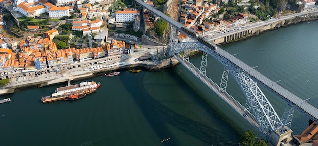 Luftbild von Porto, Portugal, Europa