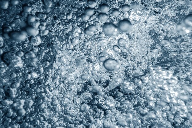 Luftblasen, Unterwasserblasen Zusammenfassung Hintergrund.