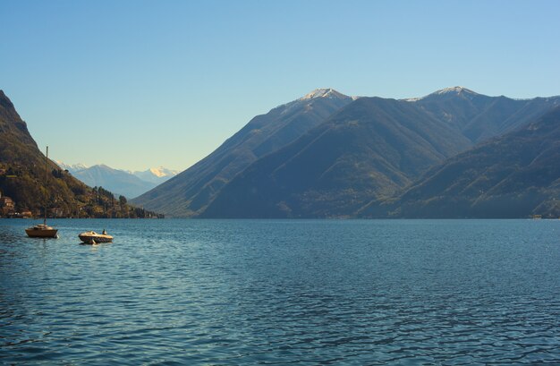 Luganer See oder Ceresio See