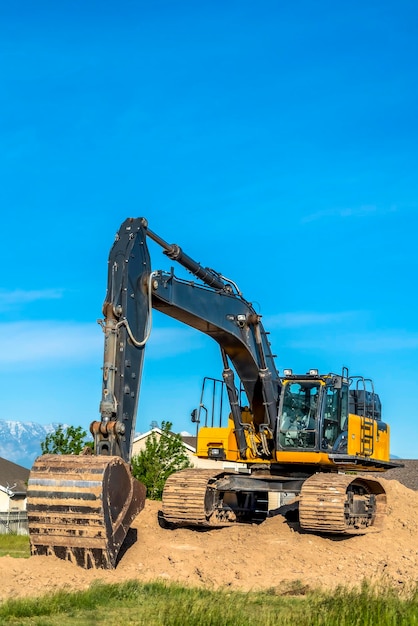 Foto lugar de construcción en el campo contra el cielo