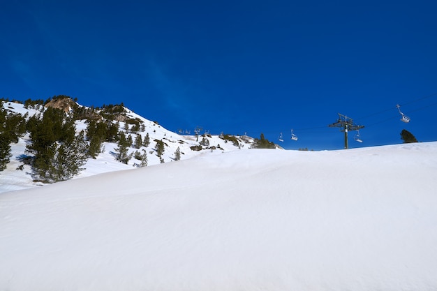 Lugar de esquí resort en el valle de Aran