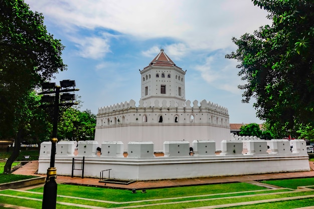 Lugar famoso en Tailandia (fuerte de Phrasumen)