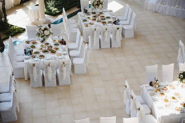 Lugar de lujo para la fiesta de bodas increíble