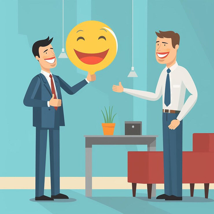 Un lugar de negocio muestra la relación entre el empleador y el cliente