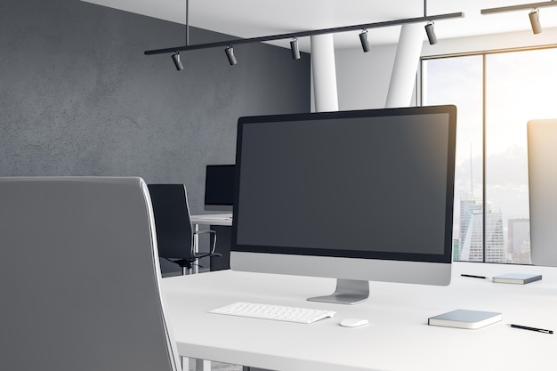 Lugar de trabajo del diseñador creativo