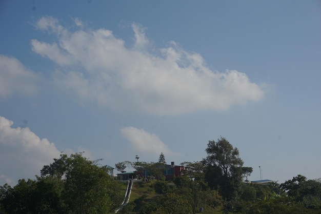 Foto el lugar turístico de nilgiri bandarban bangladesh